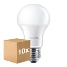Multipack 10x Philips  CorePro LED Bulb E27 Pear Frosted 13W 1521lm - 830 Warm White | Replaces 100W